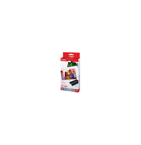 Papier CANON KP-36IP 100x148mm 36sheet + color ink for Selphy CP Postcard Size