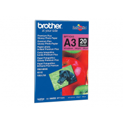 BROTHER BP71GA3 Papier fotograficzny Brother BP71GA3 20 arkuszy b