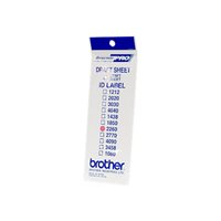 Etykiety BROTHER ID2260 12 22x60 mm 1x12 szt