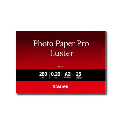 CANON LU-101 A2 papier fotograficzny Luster 25 arkuszy