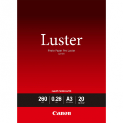 CANON LU-101 papier fotograficzny Pro Luster A3 20 arkuszy 260gsm 0.26mm