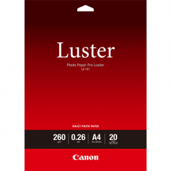 CANON LU-101 papier fotograficzny Pro Luster A4 20 arkuszy 260gsm 0.26mm