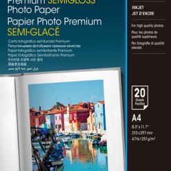 EPSON C13S041332 Papier Epson Premium Semigloss photo 251g A4  20 arkuszy