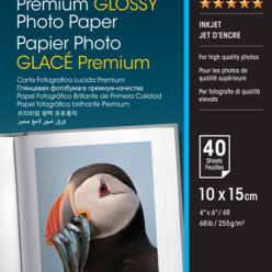 EPSON C13S042153 Papier Epson Premium polysk photo 255g 10x15  40 arkuszy
