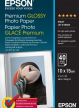 Papier Epson Premium polysk photo 255g 10x15  40 arkuszy