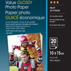 EPSON Value papier fotograficzny 10x15cm 20 arkuszy