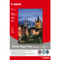 CANON 1686B015 Papier Canon SG201 papier fotograficzny Plus Semi-polysk 260g 10x15cm 50ark