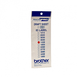 Etykiety BROTHER ID1438 STAMCREATOR SC-2000 / 2000USB 14x38mm