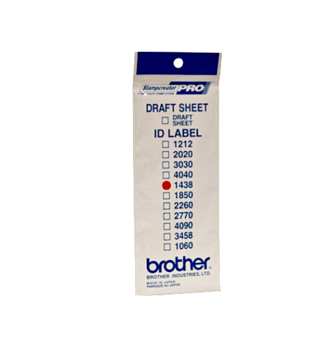 Etykiety BROTHER ID1438 STAMCREATOR SC-2000 / 2000USB 14x38mm