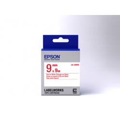 Taśma EPSON LK-3WRN Standard Rouge/Blanc 9/9