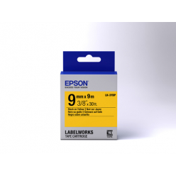 Taśma EPSON LK-3YBP Couleur pastel Noir/Jaune 9/9