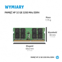 Pamięć HP 32GB DDR4 3200 SODIMM