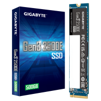 Dysk GIGABYTE Gen3 2500E M.2 2280 SSD 500GB PCIe 3.0x4 NVMe1.3