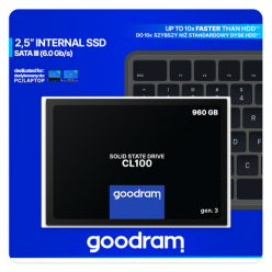 Dysk GOODRAM SSD CL100 GEN.3 960GB 2.5inch SATA3 540/460 MB/s