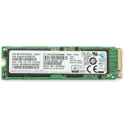 Dysk SSD HP ZTrboDrv 256GB SED Z8G4 TLC SSDModule Z8   M.2SSD Module in to Z8 SSD Kit