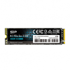 Dysk SILICON POWER SSD Ace A60 2TB M.2 PCIe Gen3 x4 NVMe 2200/1600 Mb/s
