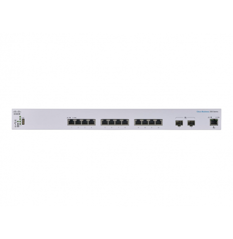 Switch wieżowy zarządzalny Cisco CBS350 12-portów SFP+