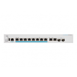 Switch wieżowy zarządzalny Cisco CBS350 8-portów PoE+ SFP+