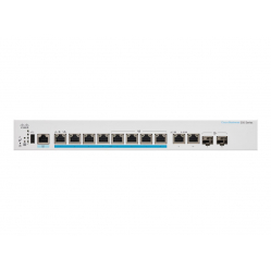 Switch wieżowy zarządzalny Cisco CBS350 8-portów PoE+ SFP+