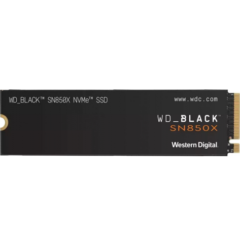 Dysk WD czarny 2TB SN850X NVMe SSD Supremely Fast PCIe Gen4 x4 M.2 internal single-packed