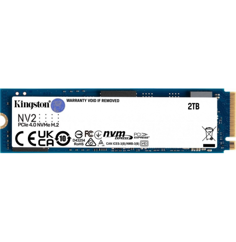 Dysk KINGSTON 1000GB NV2 M.2 2280 PCIe 4.0 NVMe SSD