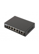 Switch DIGITUS DN-95330 5-portów - 4 porty 10/100/1000 (PoE) 1 port 10/100/1000 (uplink)