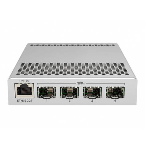 Switch MIKROTIK CRS305-1G-4S+IN 5-portów - 4 porty SFP+ 1 port 10/100/1000 (PoE)