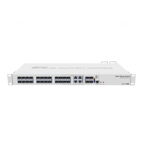 Switch MIKROTIK CRS328-4C-20S-4S+RM 28-portów - 20 portów SFP 4 porty SFP+ 4 zestawy SFP