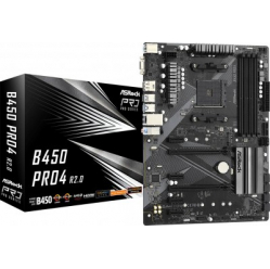 Płyta główna ASRock B450 PRO4 R2.0 AM4 DDR4 4xSATA 1xM.2 ATX MB