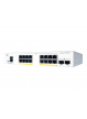 Switch Cisco C1000-16P-E-2G-L Catalyst 1000 8 portów 10/100/1000 (PoE+) 8 portów 10/100/1000 2 porty Gigabit SFP (uplink)