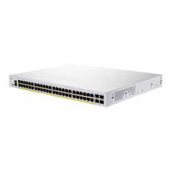 Switch smart CISCO CBS250 48 portów 10/100/1000 (PoE+) 4 porty Gigabit SFP