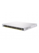 Switch zarządzalny Cisco CBS350 48 portów 10/100/1000 (PoE+) 4 porty Gigabit SFP