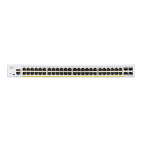 Switch zarządzalny CISCO CBS350 48 portów 10/100/1000 (PoE+) 4 porty Gigabit SFP