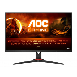 Monitor AOC Q27G2E/BK 27inch 2560x1440 DP 2xHDMI