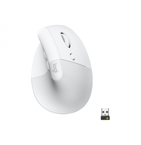Mysz Logitech Lift for Business - Biała/Szara