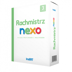 Rachmistrz nexo - książka przychodów i rozchodów - cyfrowa licencja na 3 stanowiska