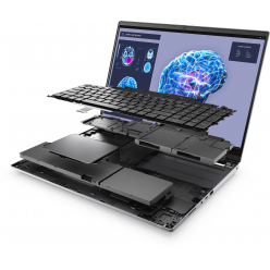 Laptop DELL Precision 7680 16 FHD+ i9-13950HX 64GB 1TB SSD + 1TB SSD RTX3500 FPR SCR BK W11P 3YPS