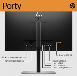 Monitor HP E24 G5 23.8" Full HD 75Hz, HDMI, DP