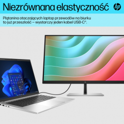 Monitor HP E27k G5 27" 4K 60Hz, USB-C, HDMI, DP