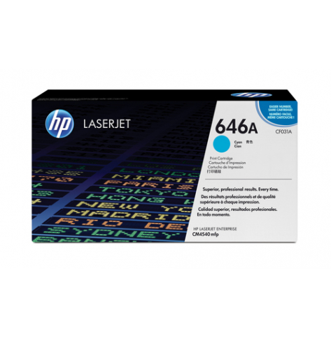 Toner HP 646A cyan | 12500 str.