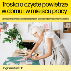 Tusz HP 301XL czarny, wysoka wydajność | 430 str.