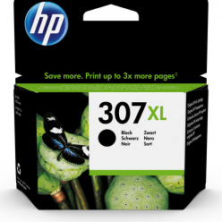 Tusz HP 307XL czarny, wysoka wydajność | 400 str.