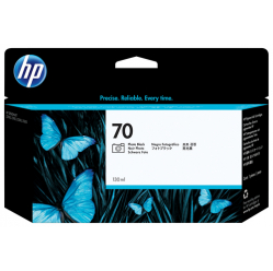 Tusz HP 70 Czarny photo | 130 ml