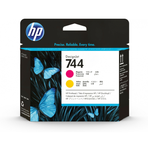 Głowica drukująca HP 744 Żółty, magenta