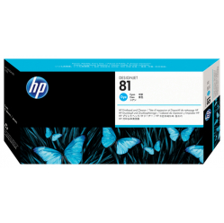 Głowica drukująca HP 81 cyan