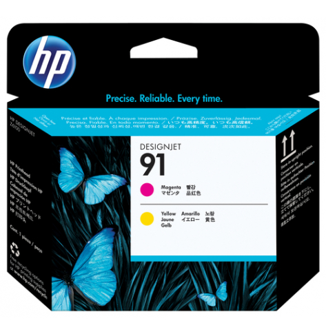 Głowica drukująca HP 91 Żółty, magenta