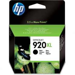 Tusz HP 920XL czarny, wysoka wydajność | 1200 str.