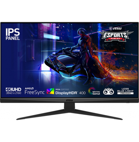 Monitor MSI G281UV 27.9 IPS Flat UHD HDMI DP 3y