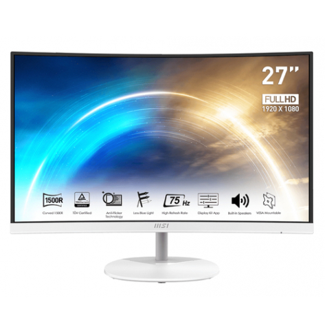 Monitor MSI PRO MP271C 27 VA FHD Curved HDMI VGA glosniki