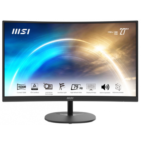 Monitor MSI Pro MP271C 27 VA FHD HDMI D-Sub czarny